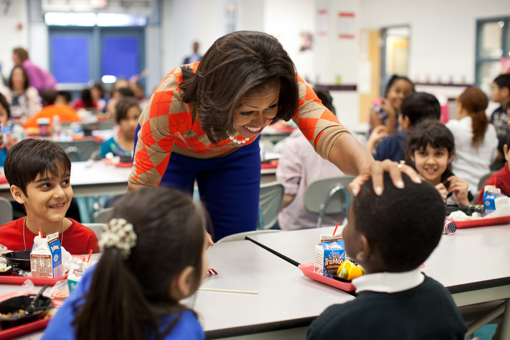 Michelle Obama wears J.Crew