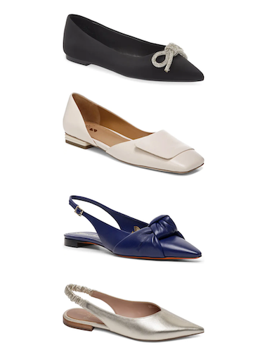 Dressy Flats To Wear With A Cocktail Dress VSTYLE