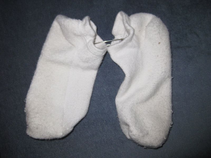 stock losing one sock