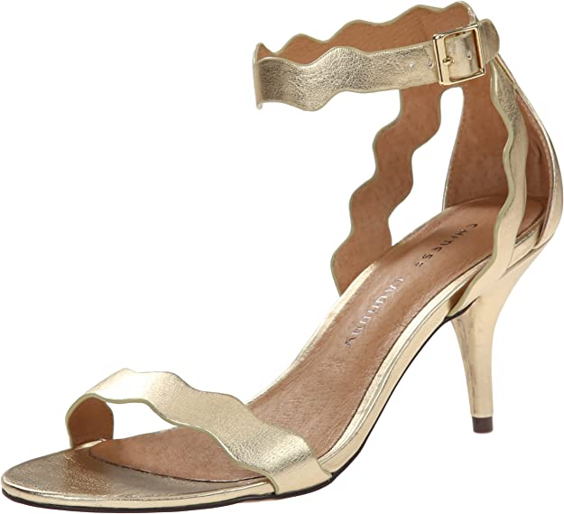 Best Gold Strappy Heels - VSTYLE