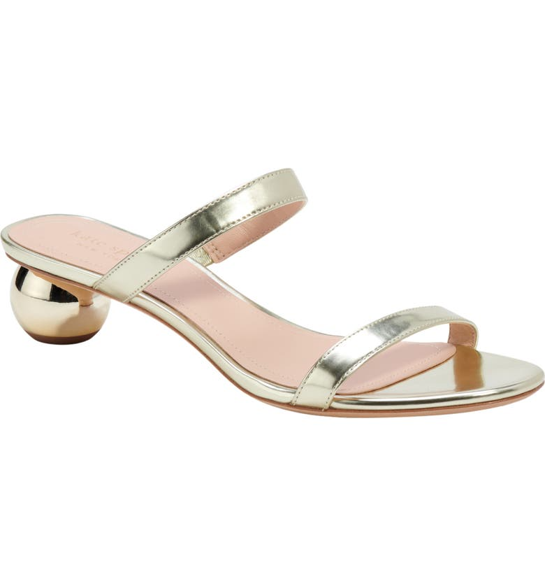 best gold strappy sandals with a low heel 