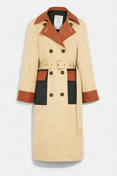 Coach trench outlet coats