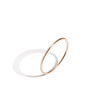 best thin gold rings