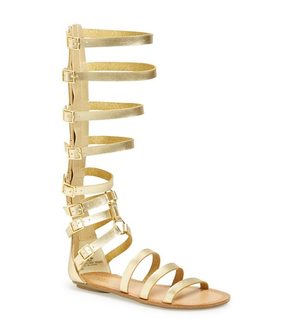 Where To Find Knee High Gladiator Sandals - V-Style