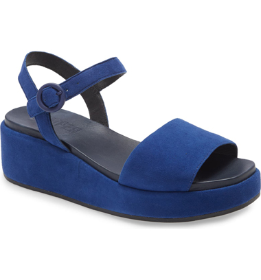 navy blue sandal wedges
