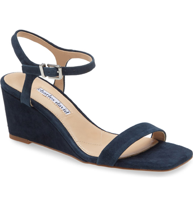 Navy wedge heel on sale sandals