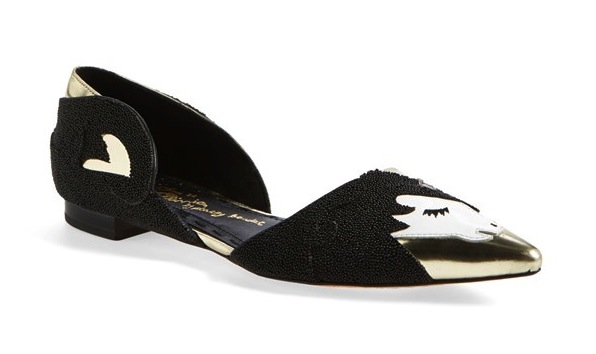 pointy toe flats