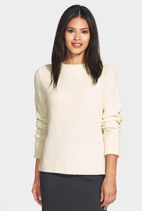 flattering chunky knit sweaters