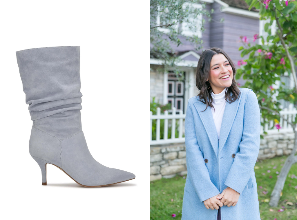 Grey best sale boots style