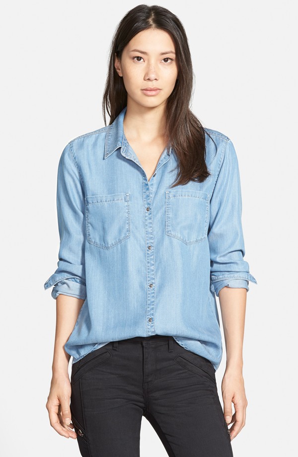 Softest Chambray Shirts For Fall - VSTYLE