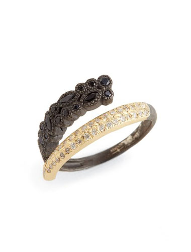 armenta mixed metal ring