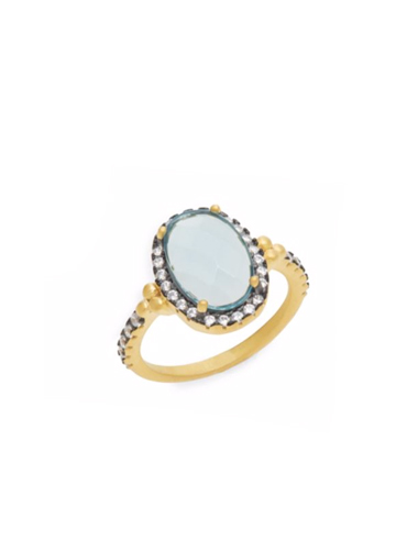 freida rothman mixed metal ring