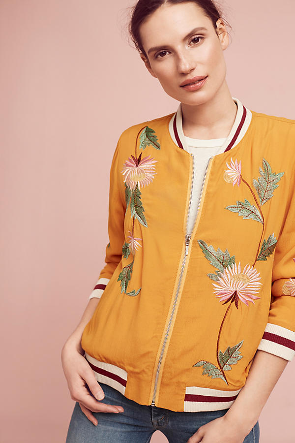 Anthropologie embroidered jacket