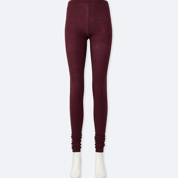 UNIQLO HEATTECH KNITTED TIGHTS (RIBBED)