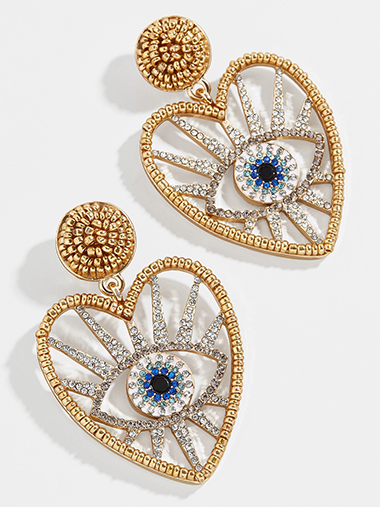 heart earrings