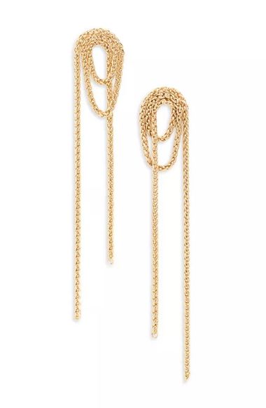 chain statement earrings you can wear to work