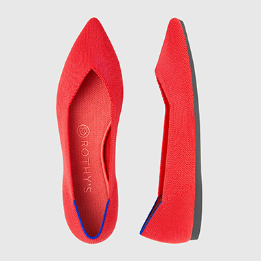 rothys emerald point