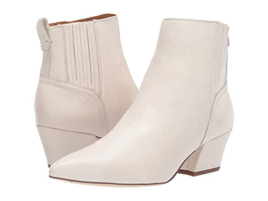 Franco sarto white outlet booties