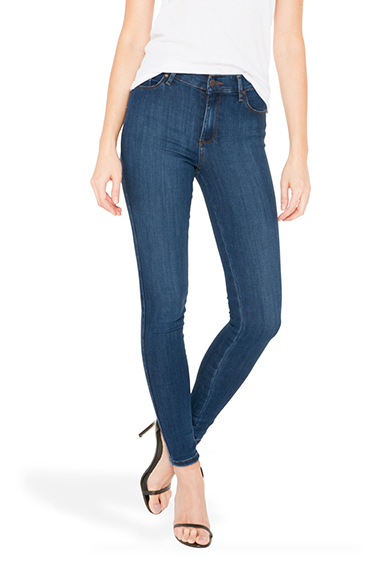 Most Comfortable Skinny Jeans: High Waisted Stretch Jeans - V-Style