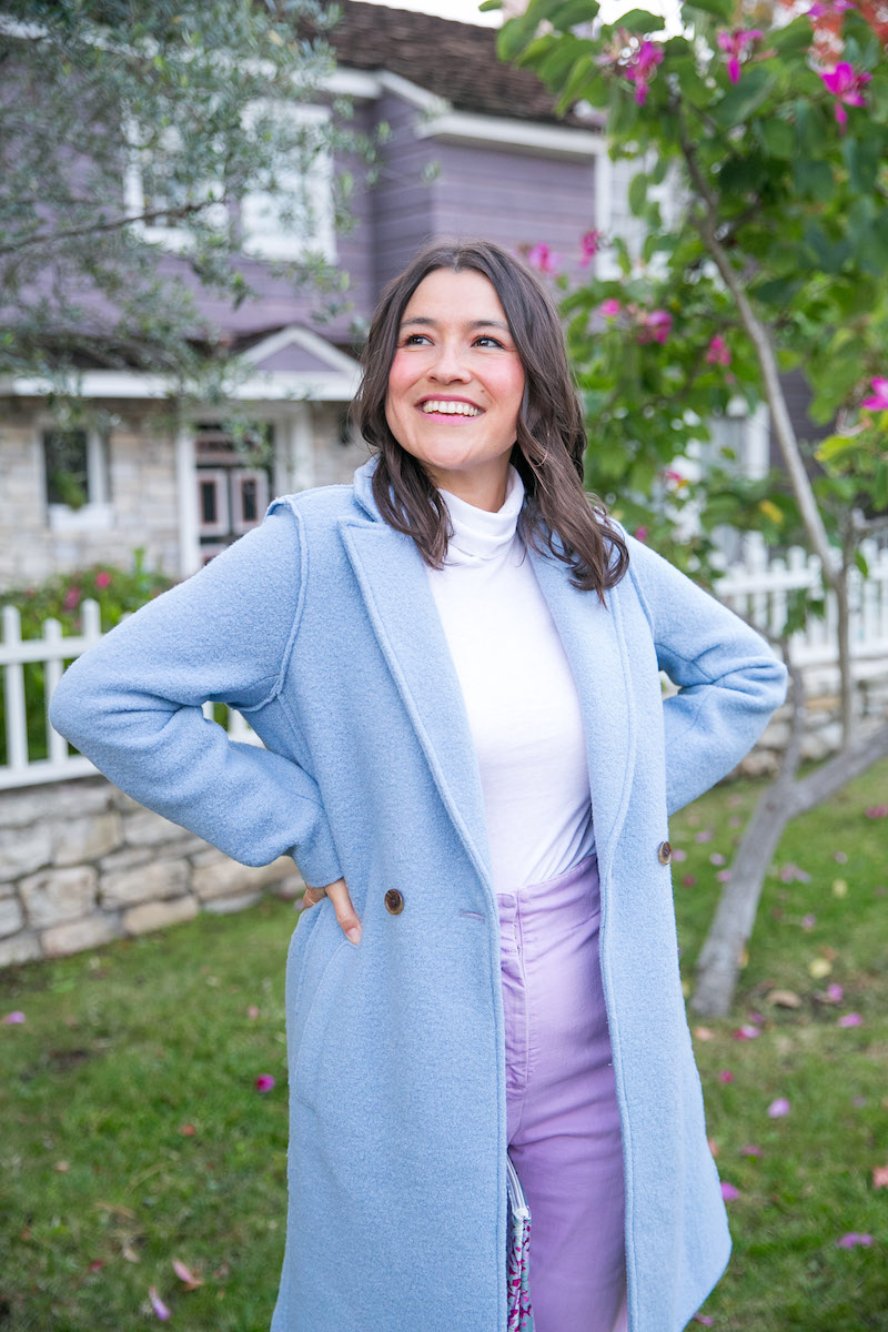 Blue clearance pastel outfit