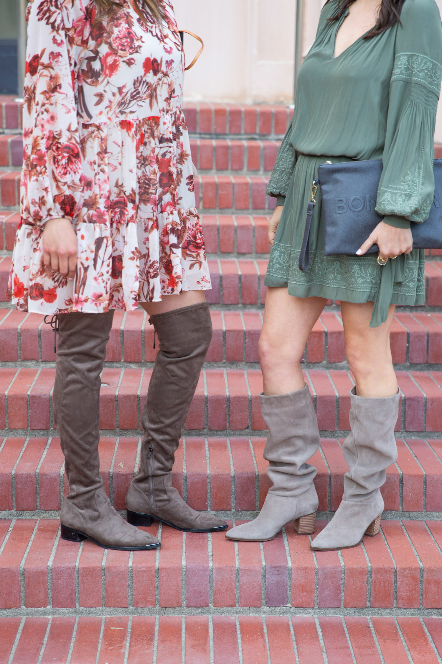 taupe color boots