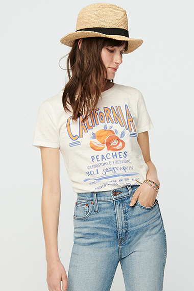 wrangler tiger oversized graphic tee