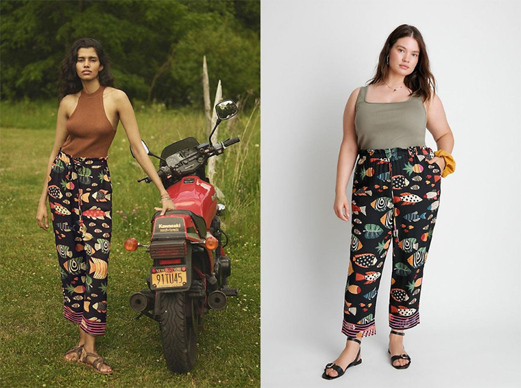 anthropologie plus size in store