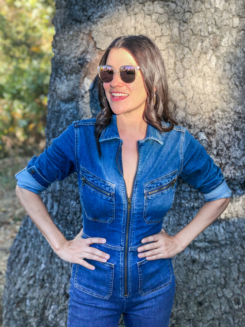 The Best Denim Jumpsuits & Rompers - VSTYLE