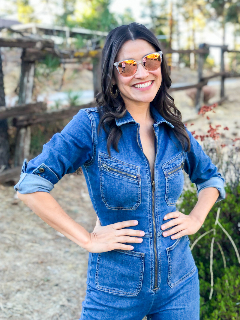 Casual Fashion Denim Ladies Fitting Jumpsuit - The Little Connection