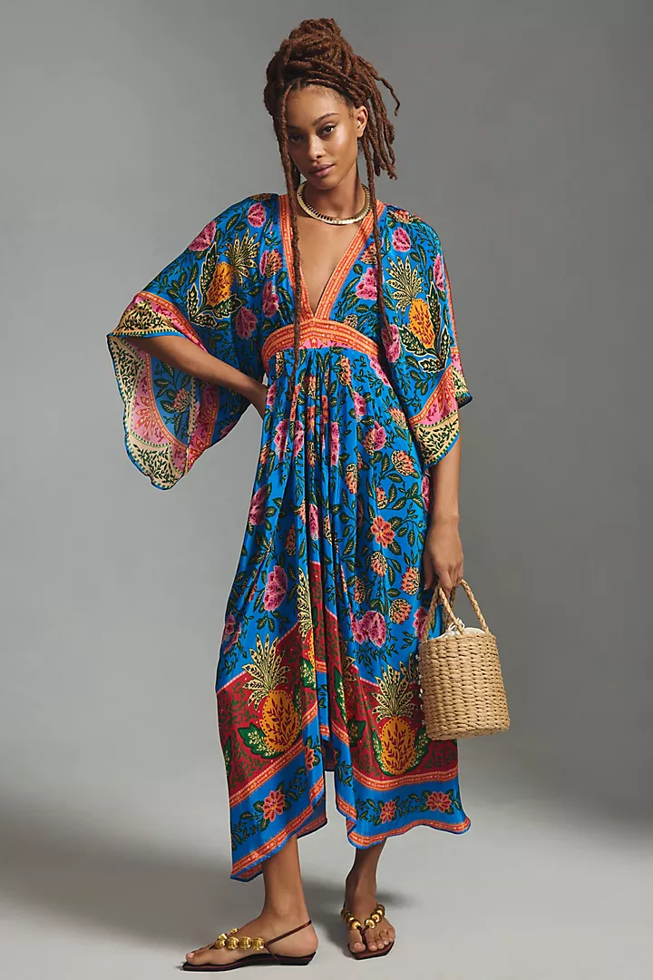 how to wear a bohemian maxi dress