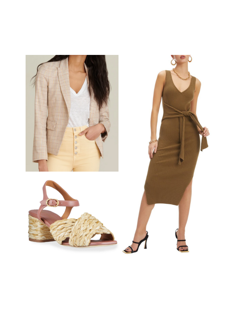 best outerwear for a maxi dress