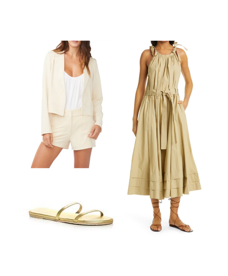 when to wear a blazer with a maxi dress