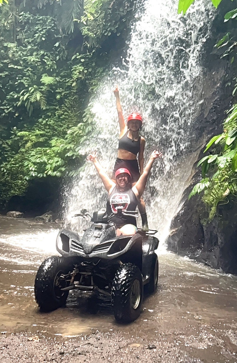 what to do in Bali ATV waterfall adventure