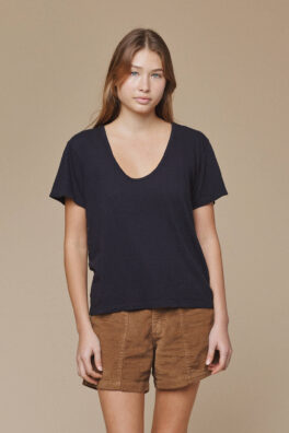 flattering shirts for broad shoulders