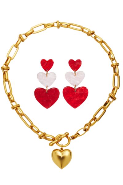Heart shaped jewelry