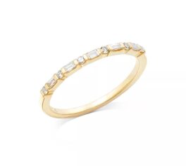 thin gold stacking rings