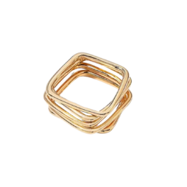thin gold stacking rings