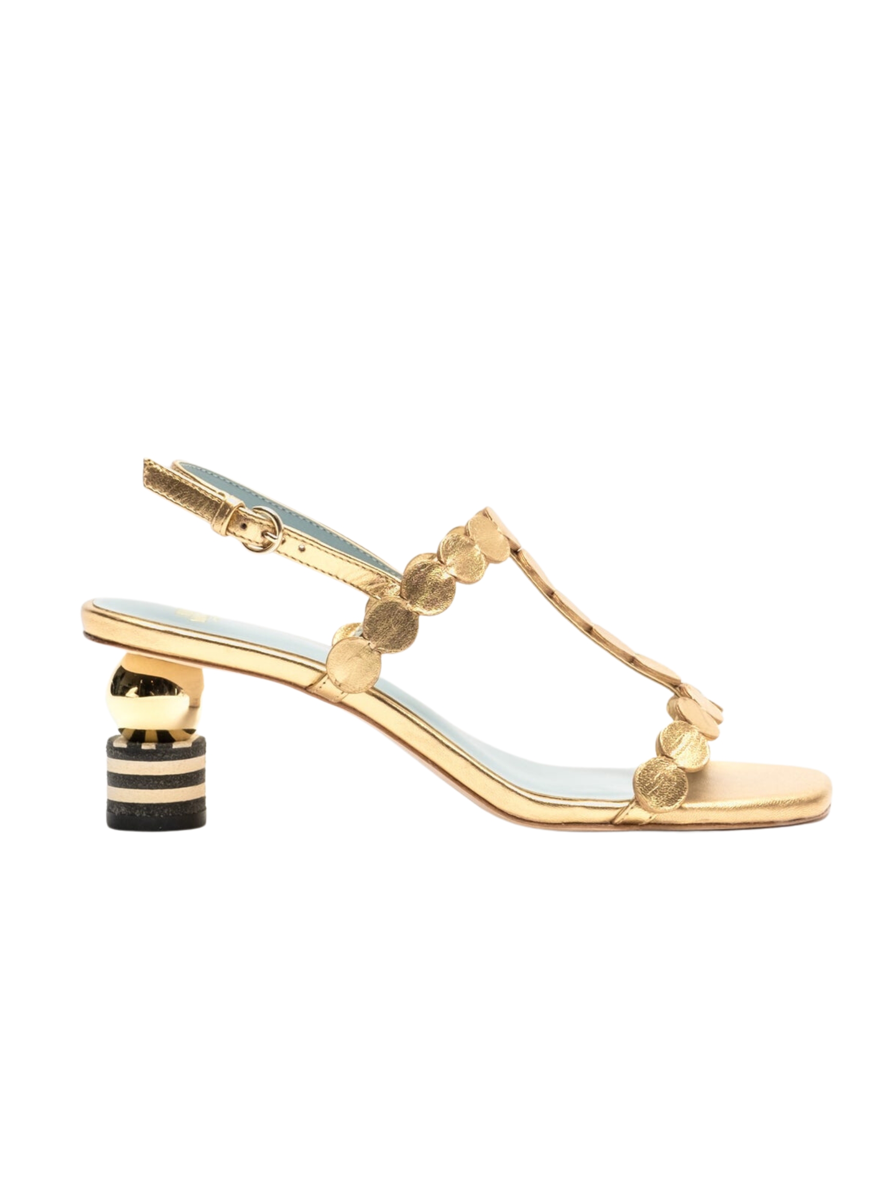 Best Gold Strappy Heels - VSTYLE