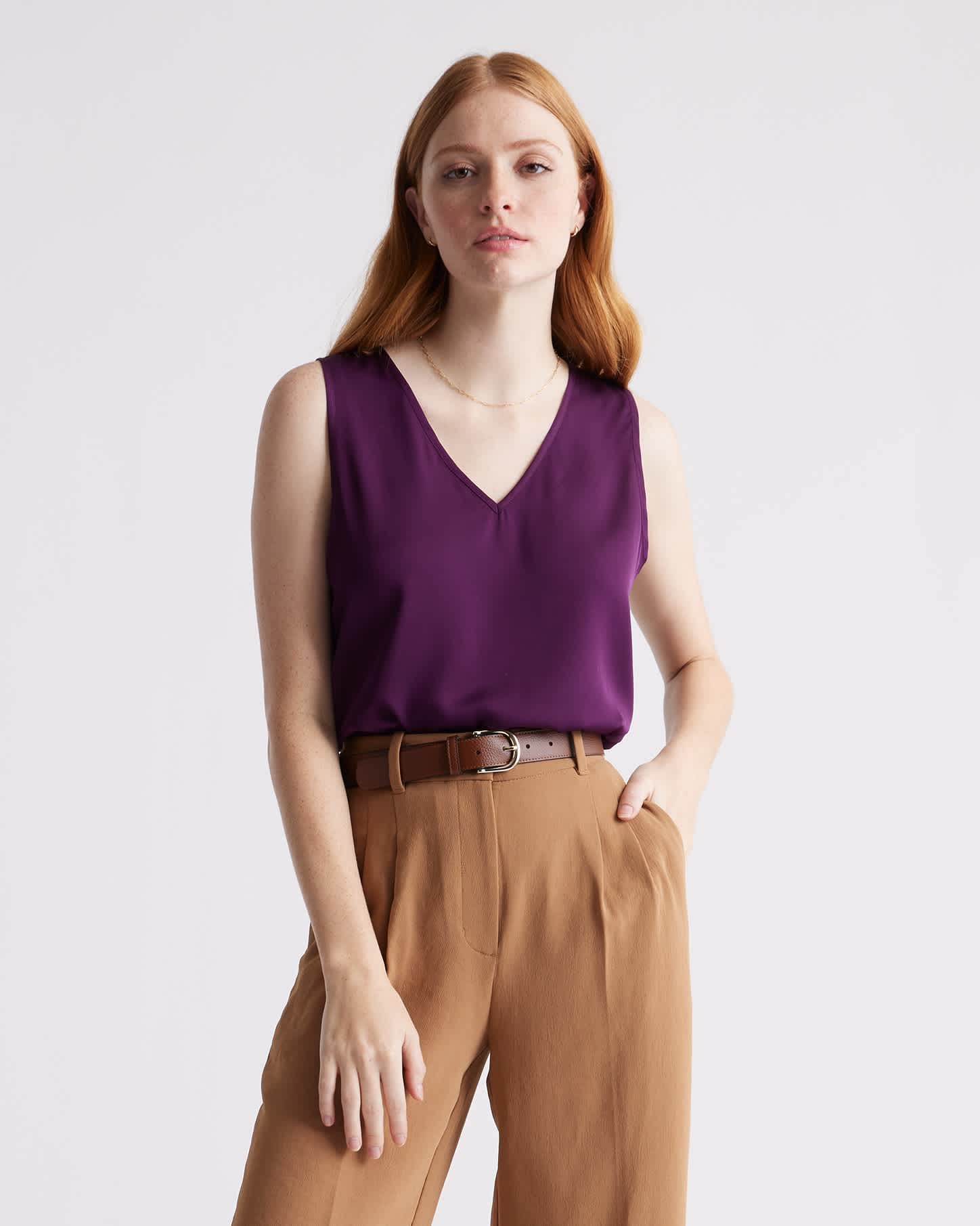 Sleeveless Tops, Blouses, and Shells: Our Favorites to Wear to Work