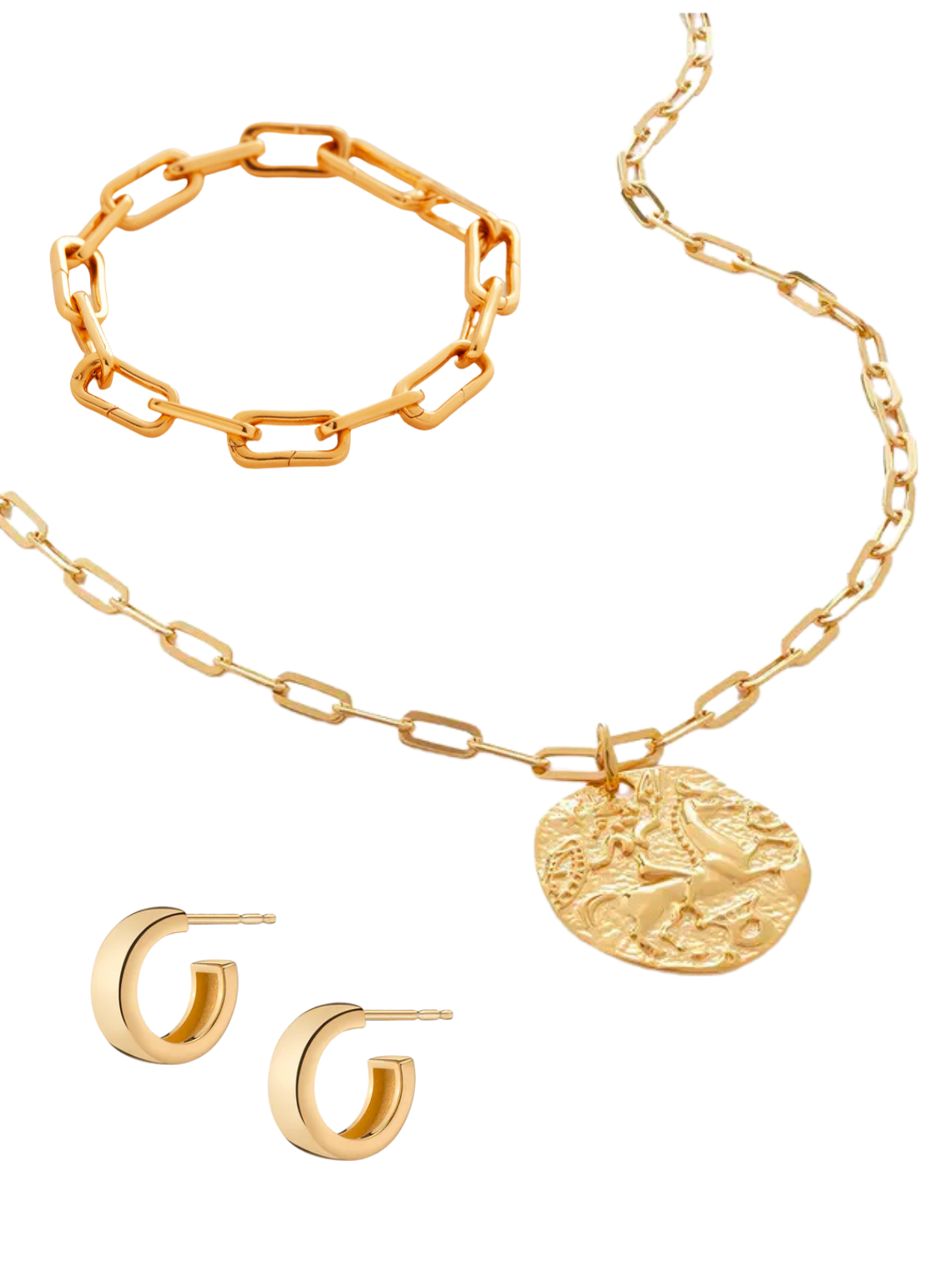 best gold chain link necklaces