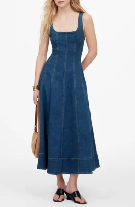 best denim dresses