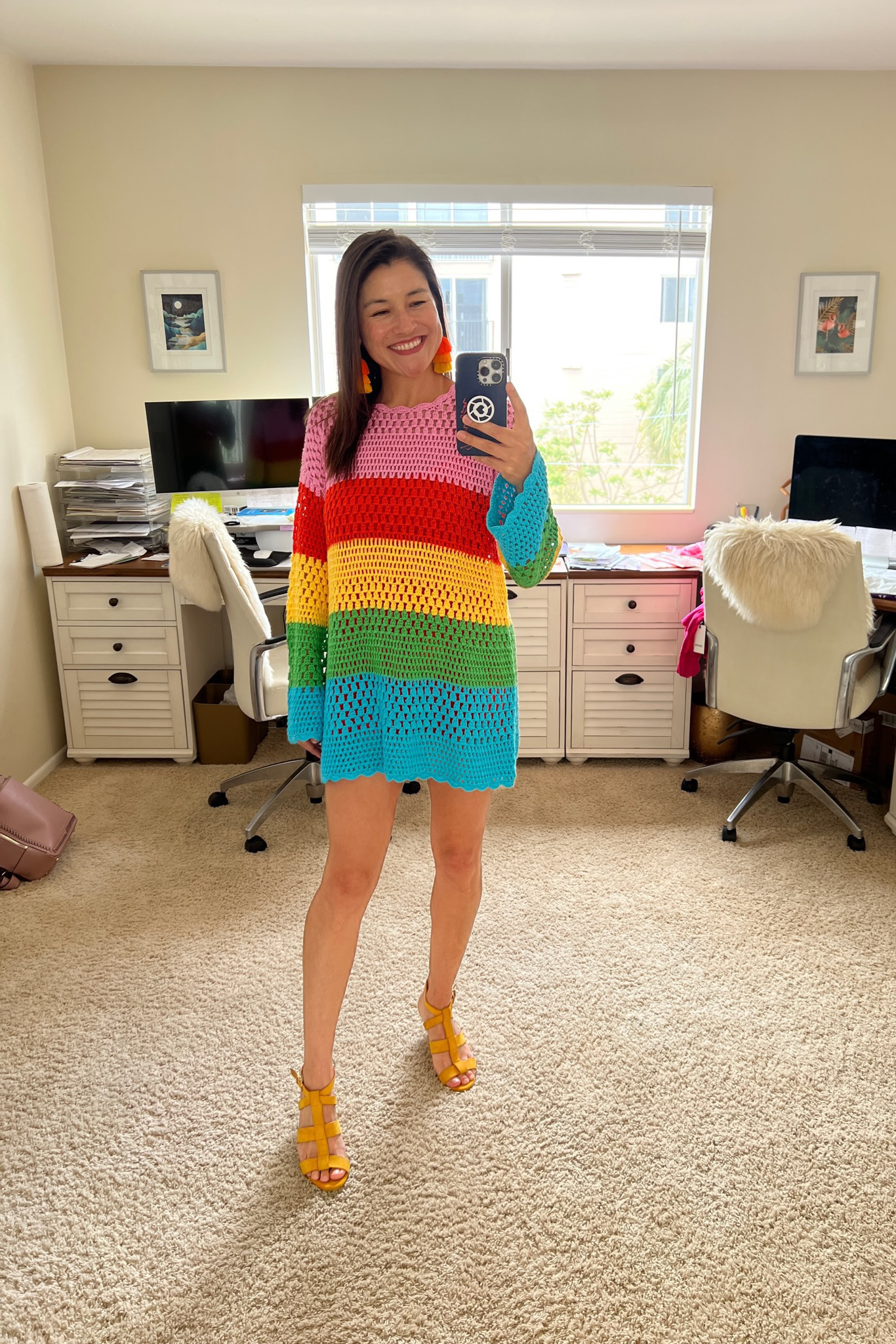 yellow shoes outfit