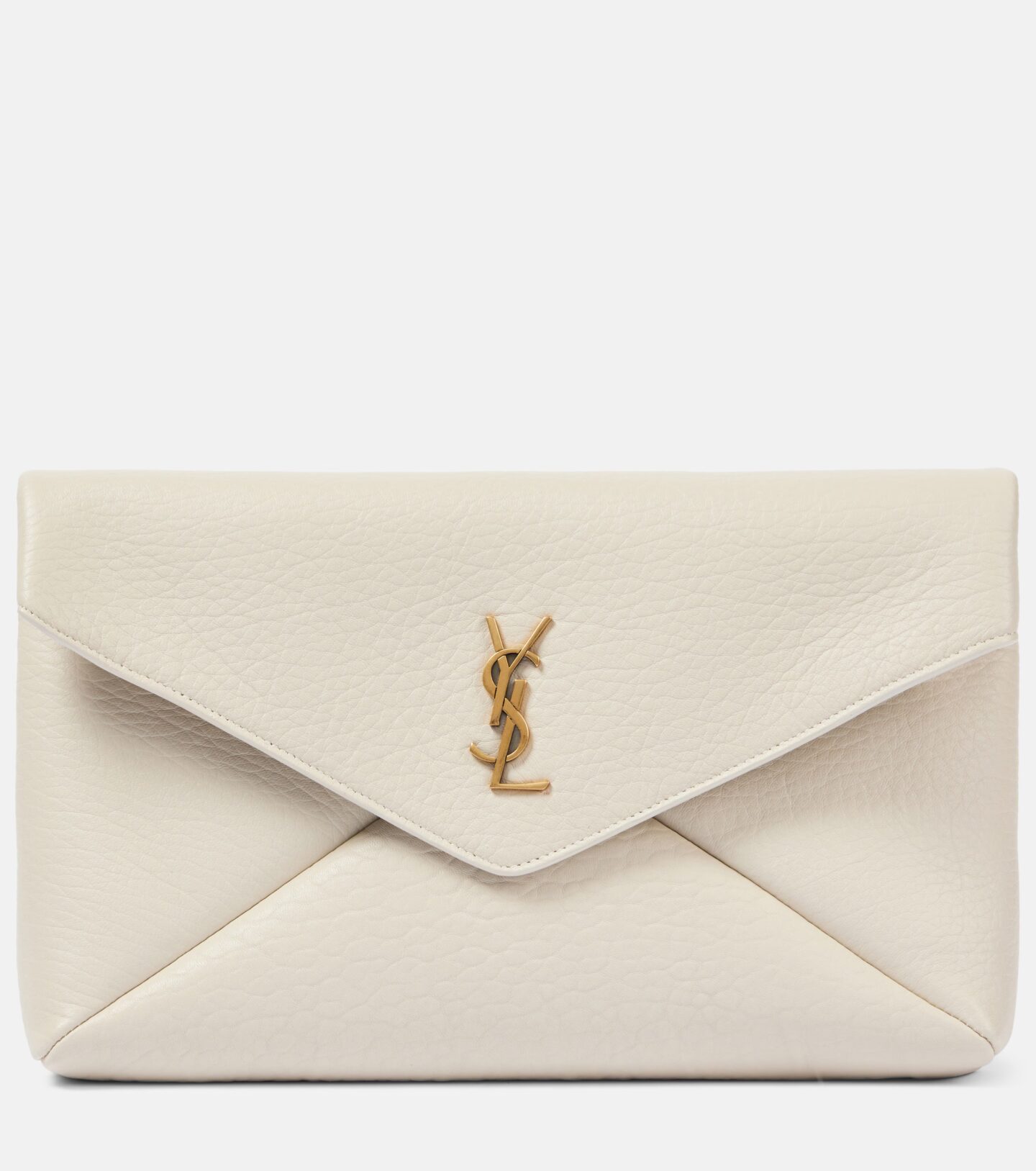 off white clutch bag