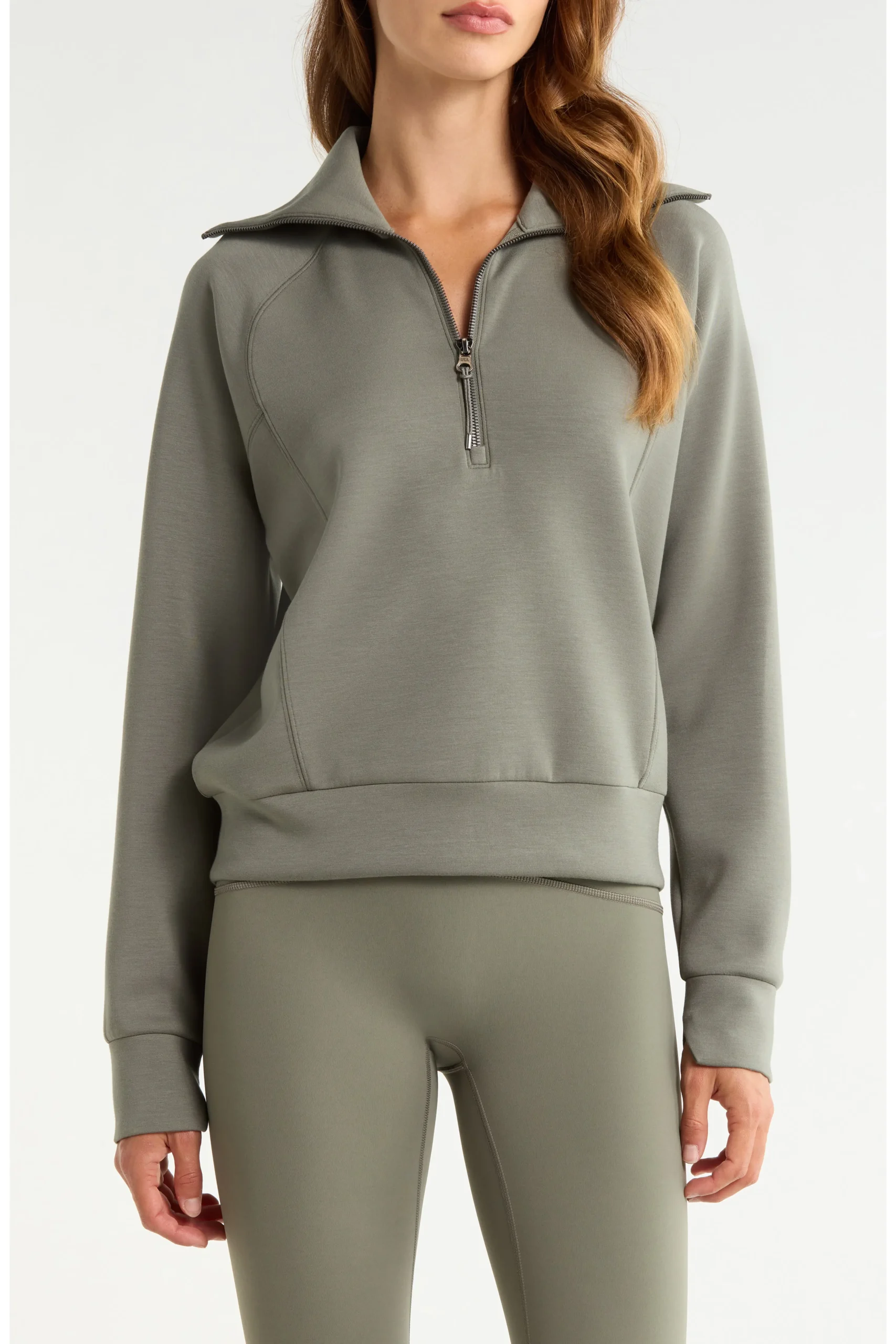 spanx green sweatshirt nordstrom anniversary sale