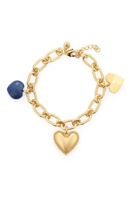 anniversary sale gold charm bracelet